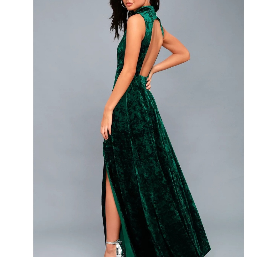 Lulus velvet dress